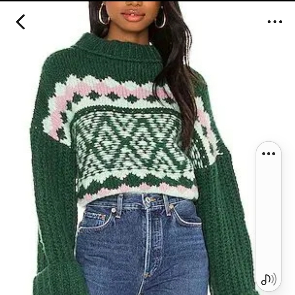 Free People NWTs Alpine Pullover Sweater